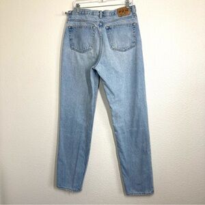 Gap 90s Easy Fit Jeans 33x34 Light Wash Cotton Denim Made in Mexico